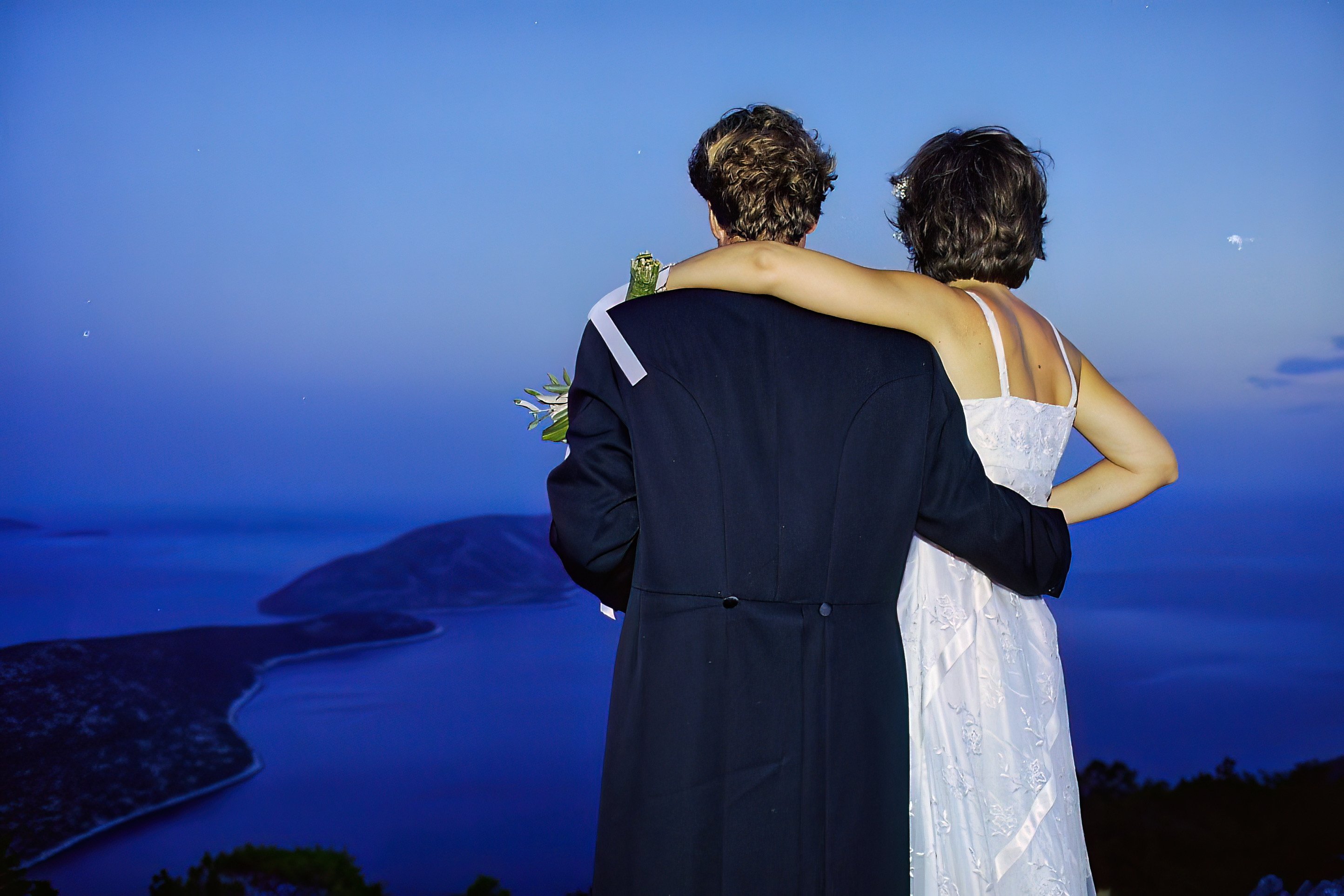 Wedding portrait at Skyros